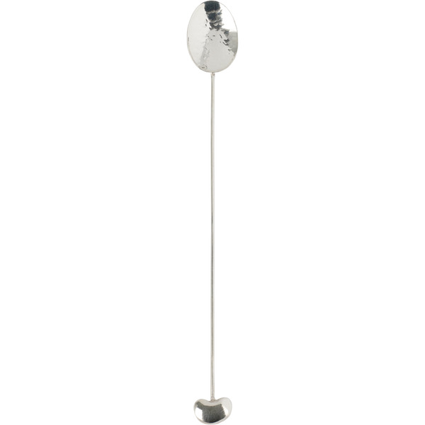  Gohar World Silver Bean Iced Tea Spoon 