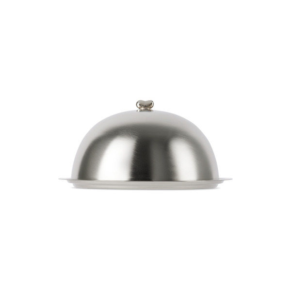  Gohar World Silver Medium Bean Cloche 