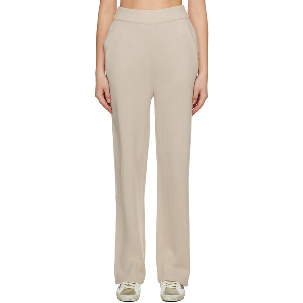  Golden Goose Beige Patch Lounge Pants 