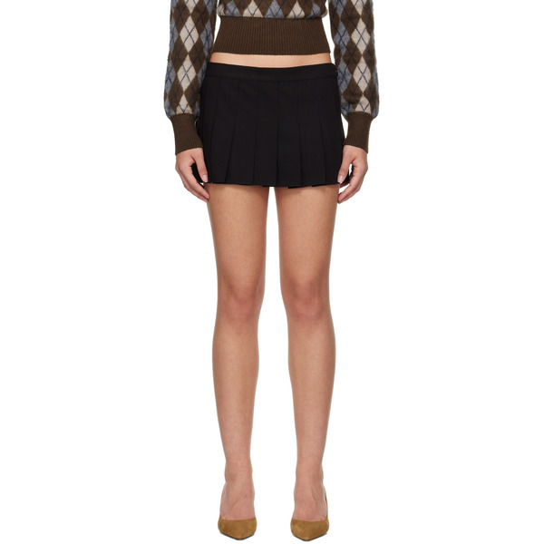  Guizio Black Fairfield Miniskirt 
