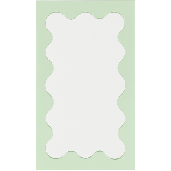  Gustaf Westman Objects Green Curvy Mini Mirror 