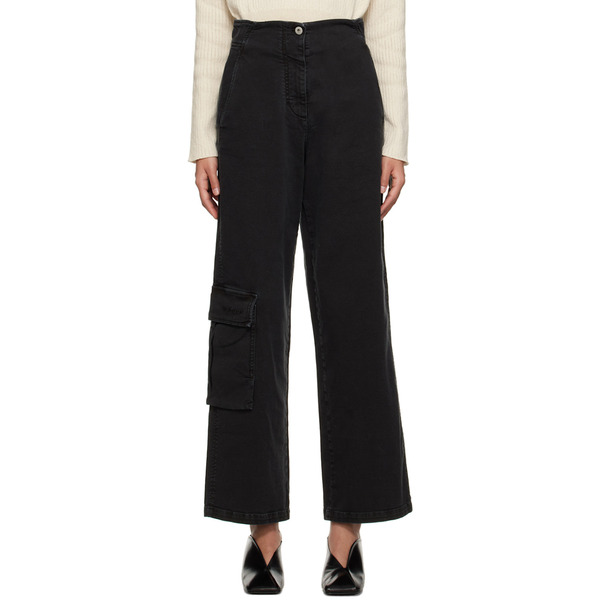  Halfboy Black Cargo Trousers 