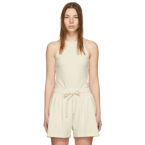  Halfboy Off-white Terry Bodysuit 