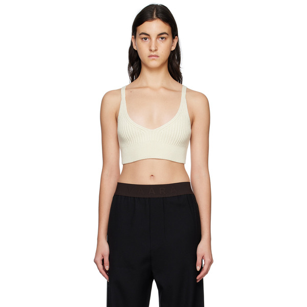  Halfboy Off-white V-neck Tank Top 