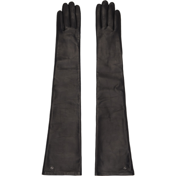  Handsome Stockholm Black Essentials Extra Long Gloves 