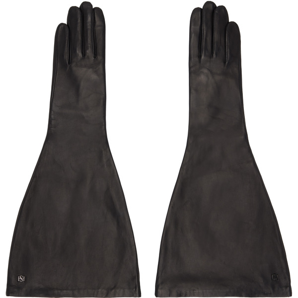  Handsome Stockholm Black Essentials Wide Gloves 