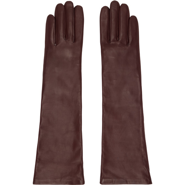  Handsome Stockholm Burgundy Essentials Long Gloves 