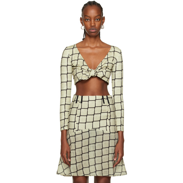  Helenamanzano Green Nudo Blouse 