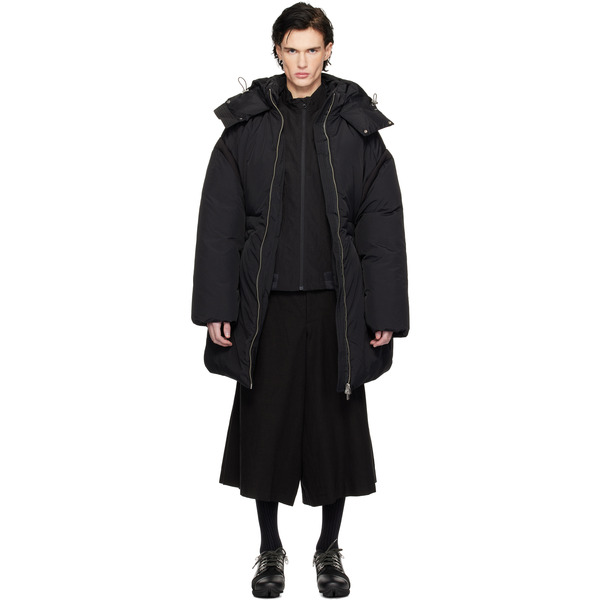  Heliot Emil Black Fortress Down Jacket 