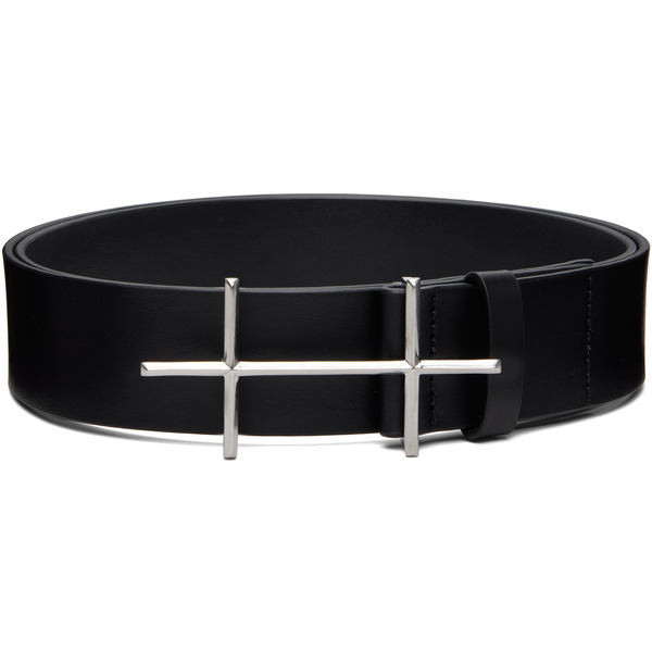  Heliot Emil Black H Belt 