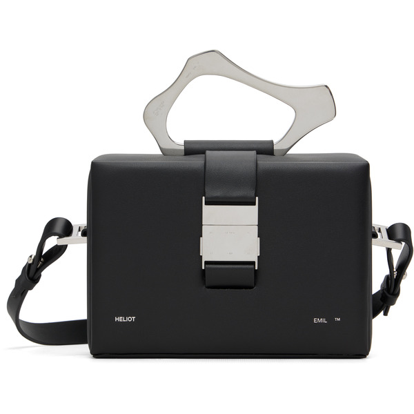  Heliot Emil Black Solely Box Bag 