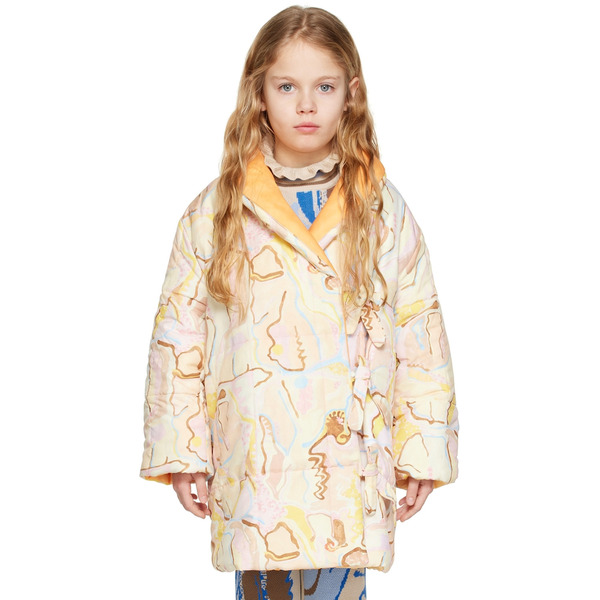 Helmstedt Kids Yellow Aga Coat 