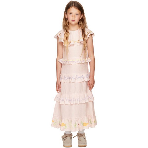  Helmstedt Ssense Exclusive Kids Pink Algue Dress 