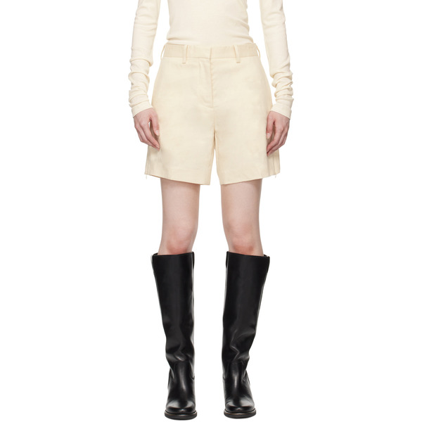  Helmut Lang Off-white Mini Car Shorts 