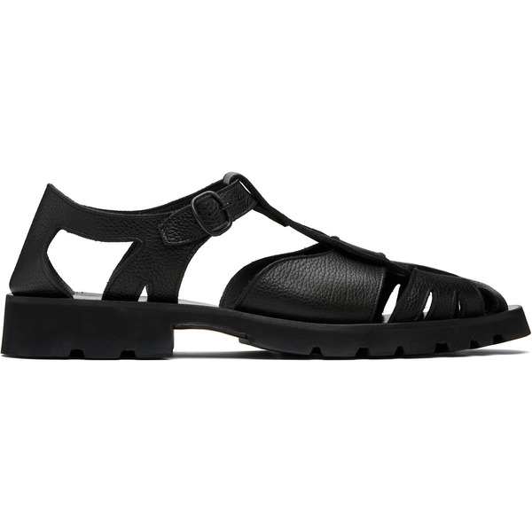  Hereu Black Pesca Sport Grainy Sandals 