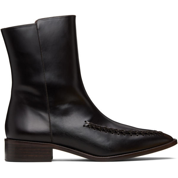  Hereu Brown Metla Polished Boots 
