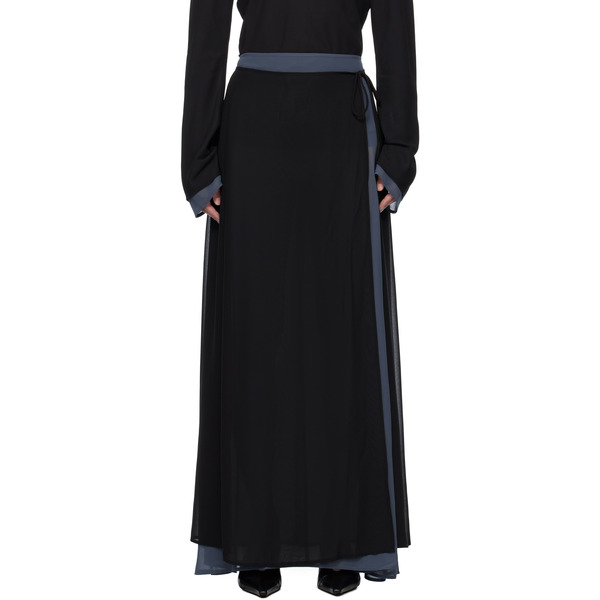  Holzweiler Black & Blue Leika Maxi Skirt 
