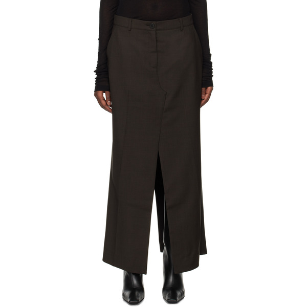  Holzweiler Brown Kiko Maxi Skirt 