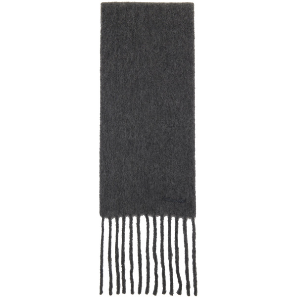  Holzweiler Gray Aster Solid Scarf 