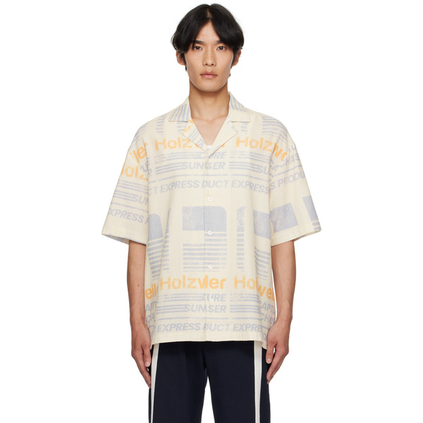  Holzweiler Off-white Pier Print Shirt 