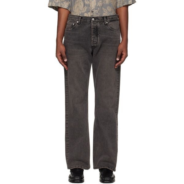  Hope Black Relaxed Bootcut Jeans 