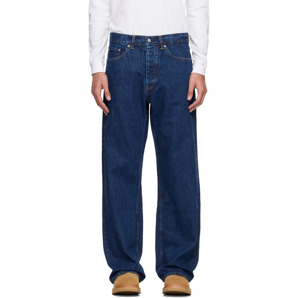  Hope Blue Loose-fit Criss Jeans 