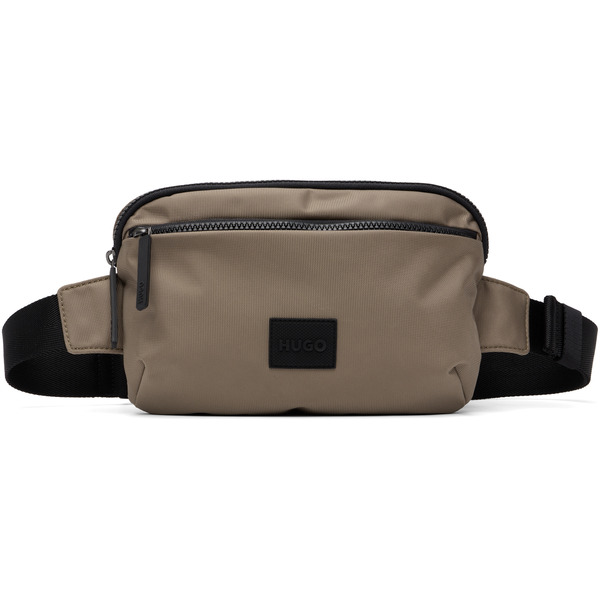  Hugo Beige Canvas Belt Bag 