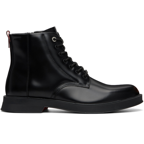  Hugo Black Leather Boots 