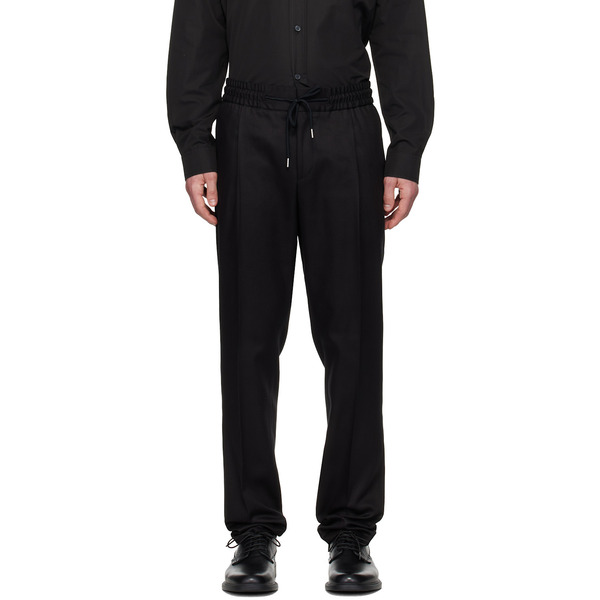  Hugo Black Slim-fit Trousers 