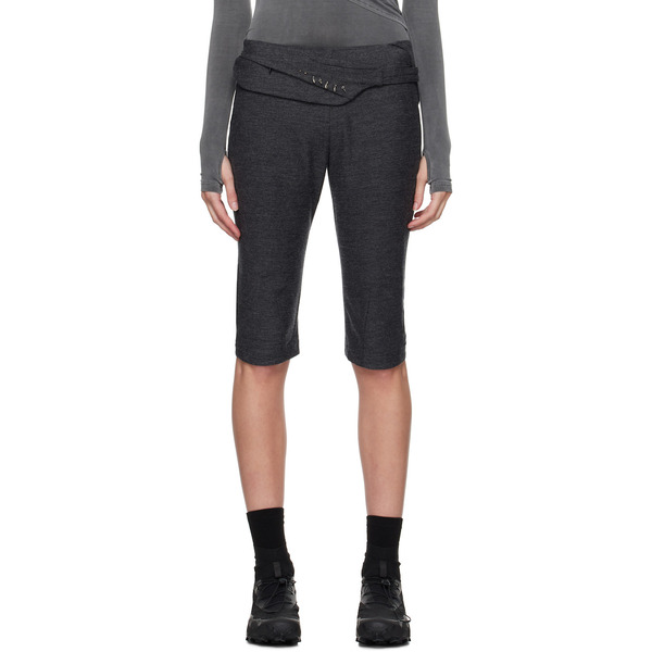  Hyein Seo Gray Charm Bag Capri Trousers 