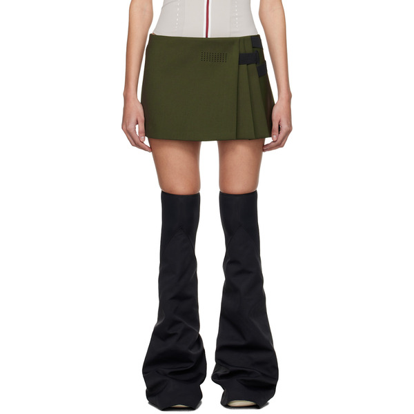  Hyein Seo Ssense Exclusive Khaki Miniskirt 