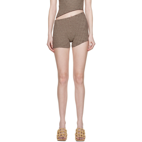 Isa Boulder Brown Parallel Shorts 