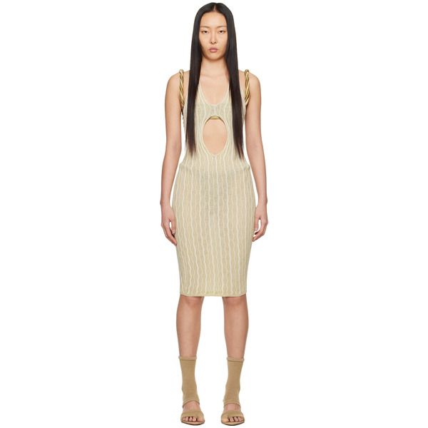  Isa Boulder Ssense Exclusive Beige Cactus Minidress 