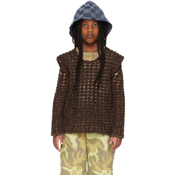  Isa Boulder Ssense Exclusive Kids Brown Vest 