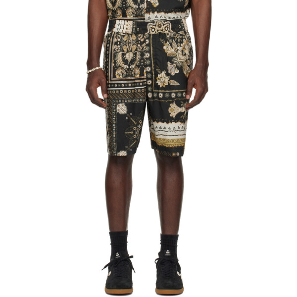  Isabel Marant Black Gregorian Shorts 