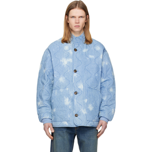  Isabel Marant Blue Taeliss Coat 