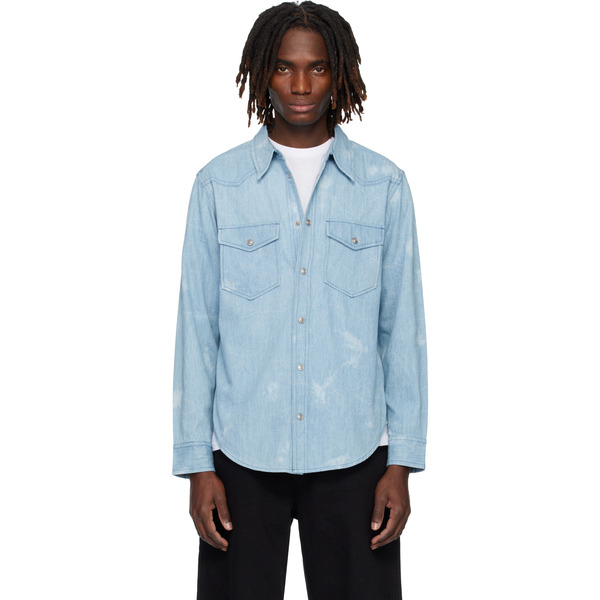  Isabel Marant Blue Tasco Shirt 