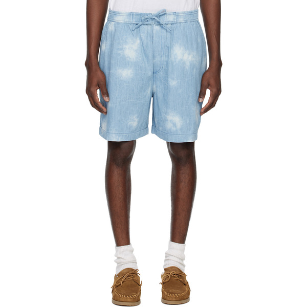  Isabel Marant Blue Thydra Shorts 