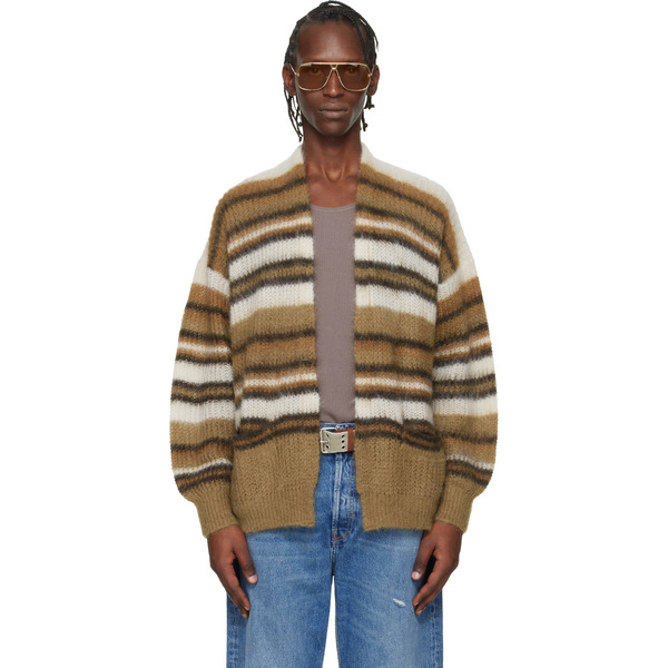  Isabel Marant Brown & Off-white Danah Cardigan 