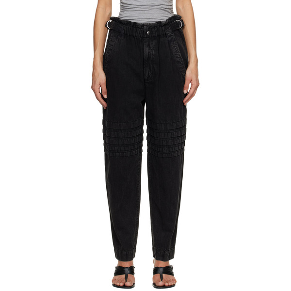  Isabel Marant Etoile Black Mellya Trousers 