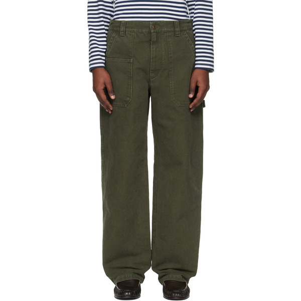  Isabel Marant Khaki Albo Trousers 