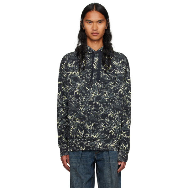  Isabel Marant Navy Marvin Hoodie 