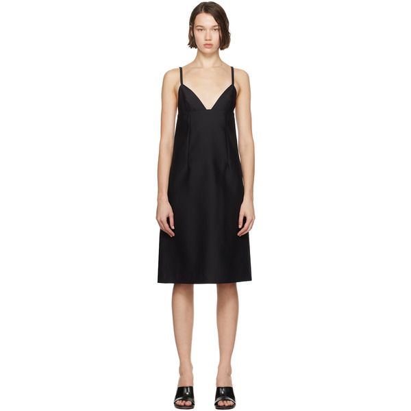  Jacquemus Black La Casa 'la Robe Camison' Minidress 