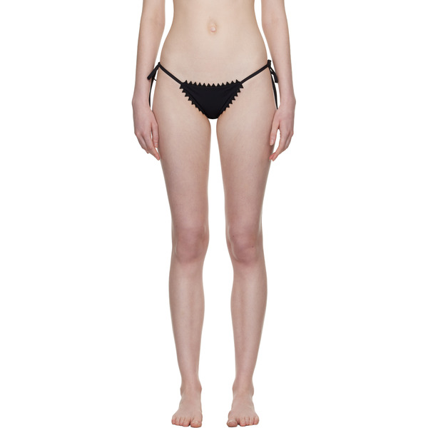  Jacquemus Black 'the Picot' Bikini Bottom 