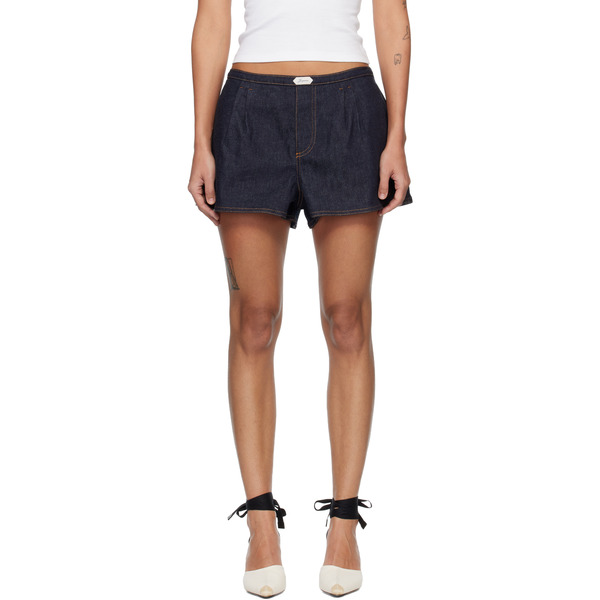  Jacquemus Navy 'the Amelo De-nîmes Denim' Shorts 