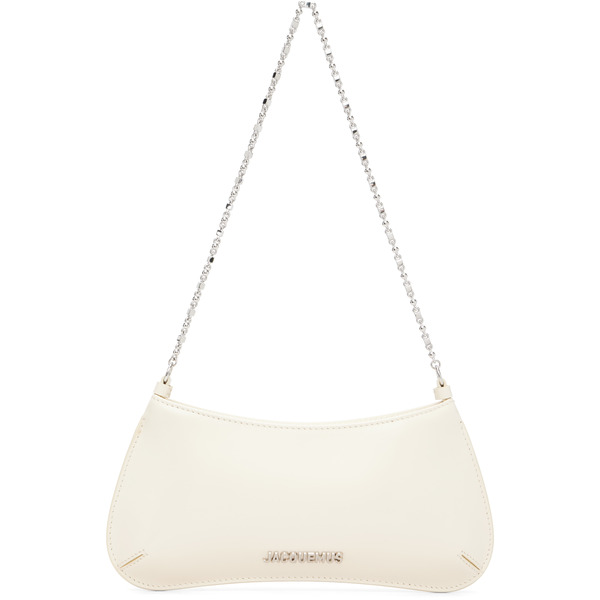  Jacquemus Off-white La Croisière 'the Small Bisou Chaine' Bag 