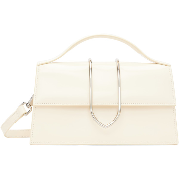  Jacquemus Off-white 'the Large Bambino' Bag 