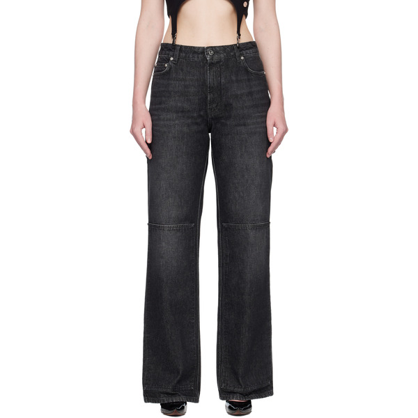  Jean Paul Gaultier Black 'the Cut-out' Jeans 