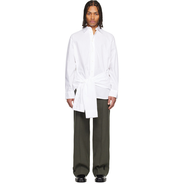  Jean Paul Gaultier White Oversize Shirt 