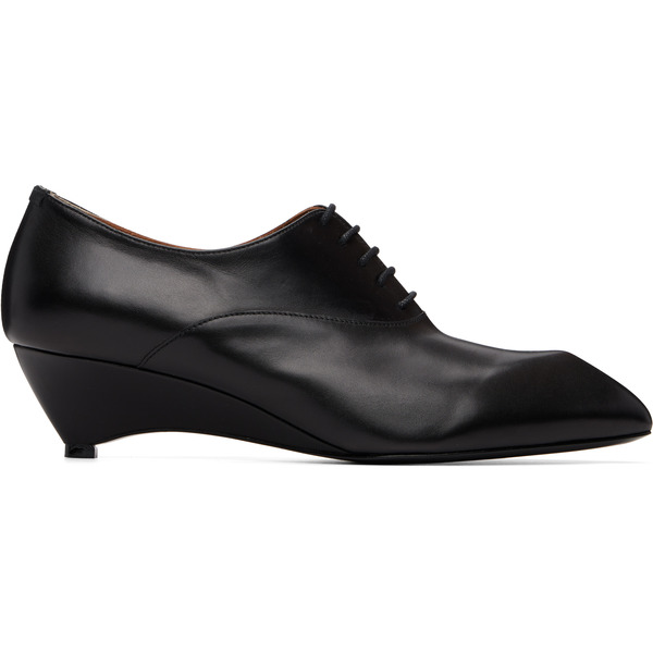  Jil Sander Black Lace-up Derbys 